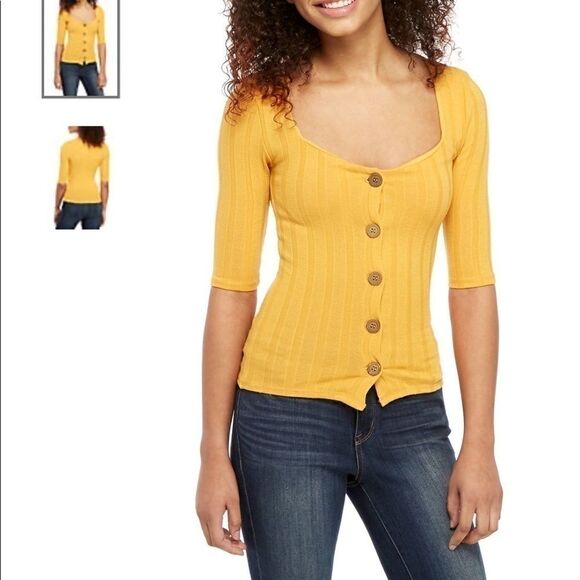 - Free People Central Park Cardi Top - Picture 1 of 4